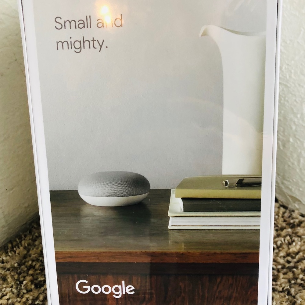 Brand New Google Home Mini Speaker - Picture 2 of 4